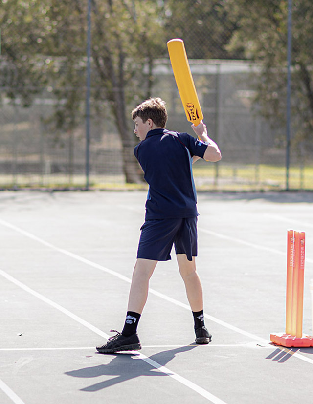 Cricket at Bede Polding Catholic College Windsor