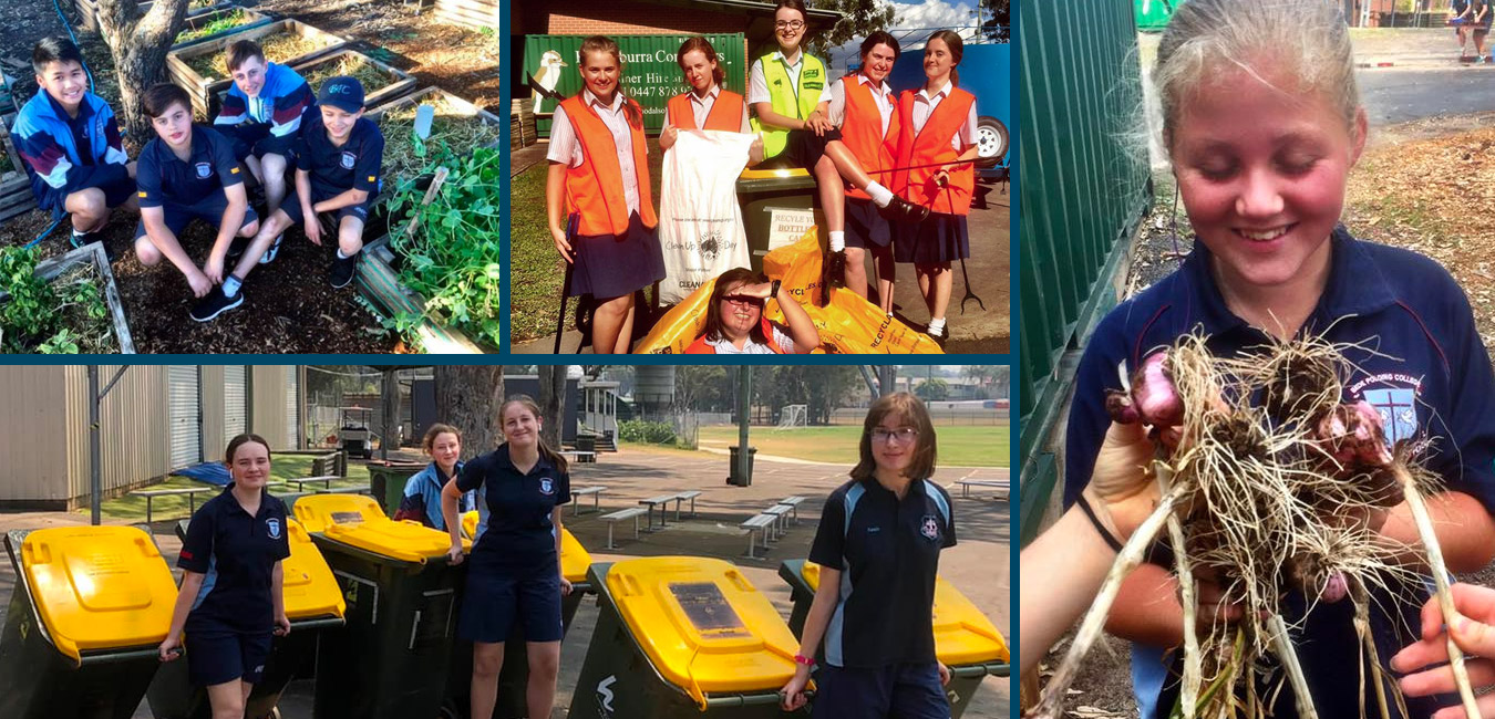 Bede Polding Catholic College Sth Windsor Eco Group collage